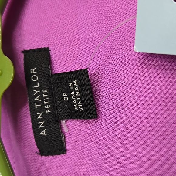 Ann Taylor Pink Purple Plaid Belted Midi Checkered Sleeveless Dress Sz Pepite 0 - Picture 8 of 14